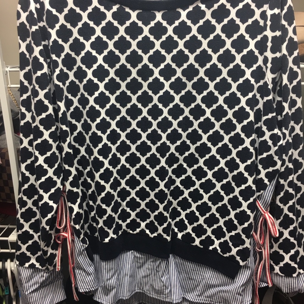 Preppy pullover